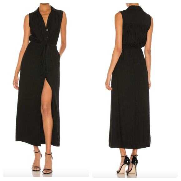 Brochu Walker Madsen Tie-Front Maxi Dress - Picture 1 of 9